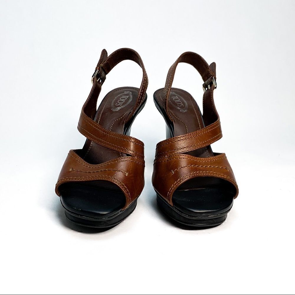 TOD’S Hillary Mod Chelsea Open Toe Sandals - Picture 2 of 6